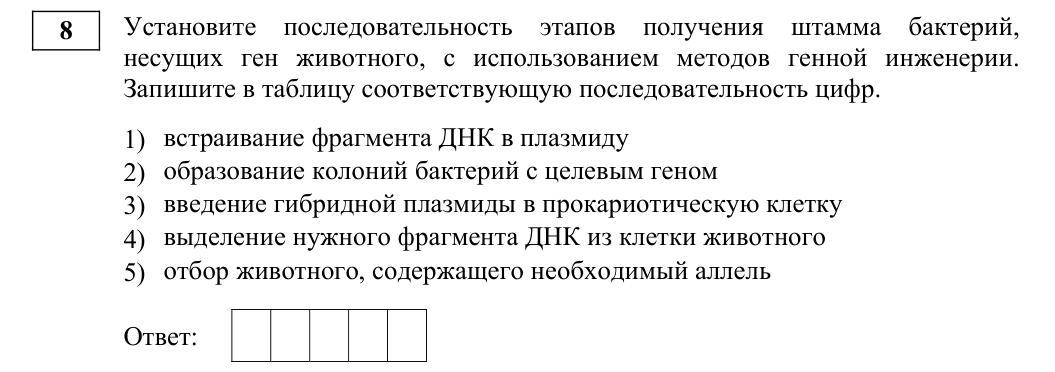 Задание ЕГЭ 8_1