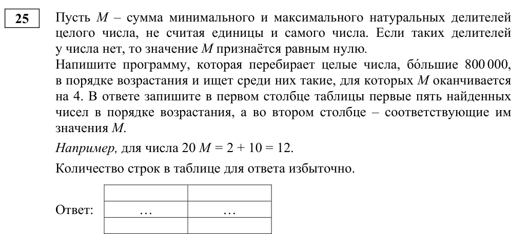 Задание ЕГЭ 25_1