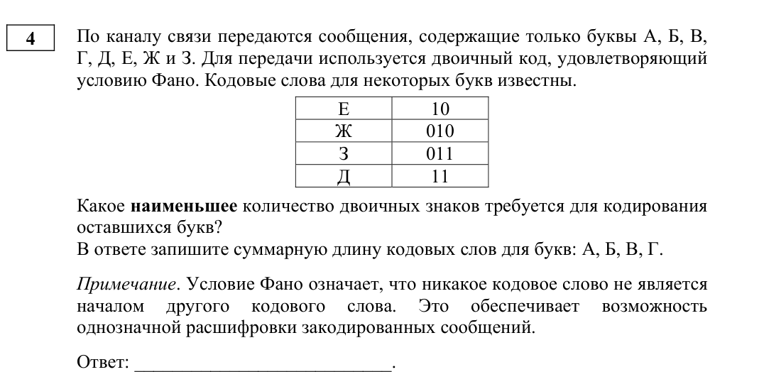 Задание ЕГЭ 4_1